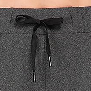 High Waisted Women's Shorts Solid Color Drawstring Closure Breathable Knitted Fabric Casual Sporty Short Pants with Pockets - Product Image 6