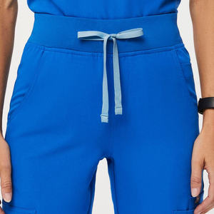 Tenues d'infirmière unisexes en coton mélangé, tissu sergé, impression sérigraphique, uniformes médicaux d'hôpital à prix abordable, directement de l'usine - Product Image 6