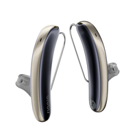 Aides auditives les plus vendues Signia Styletto 1AX rechargeables, fines, RIC, 16 canaux, avec Bluetooth, programmables numériquement
