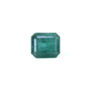 Natural Zambian Emerald 6.1 Carat Loose Gemstone Emerald Cut for Fine Jewelry - Product Image 1