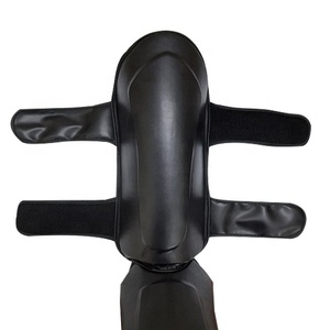 Logo personnalisé Baseball Softball Professionnel Protège-tibia Protège-pieds Protection des jambes longues Protège-tibias en cuir Équipement de sport - Product Image 5