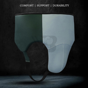 Professional Men's High Quality Leather <b>Head</b> Guard for Boxing <b>Training</b> Gear - Product Image 4