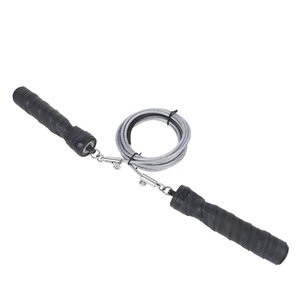 Cuerda de Saltar de Alambre de Acero con Rodamientos de Bolas y Mango de Espuma, Duradera y Sin Enredos, para Ejercicio en Casa, 2.5M, Unisex, Ajustable - Product Image 1