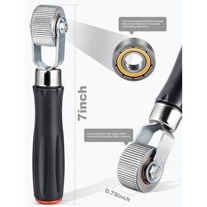 Strumento per l'isolamento acustico dell'auto con tappetino termoisolante, rullo per la riduzione del rumore e pannello fonoassorbente - Product Image 5