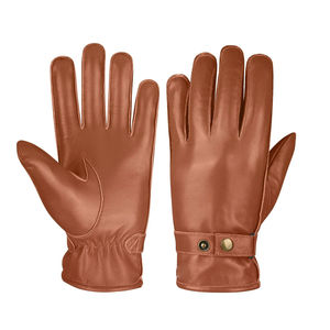 Gants d'hiver thermiques en cuir pour hommes de haute qualité, doux, en provenance du Pakistan - Product Image 6