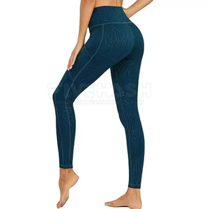 Leggings pour femmes sur mesure, couleur unie, nouveau style, décontractés, respirants, fabriqués au Pakistan - Product Image 5