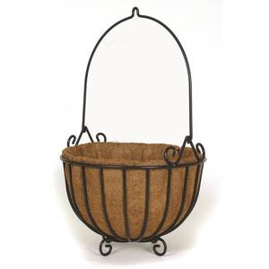 Pot de fleurs suspendu en métal artisanal de qualité supérieure pour plantes d'intérieur, décoration de la maison et du bureau - Product Image 5