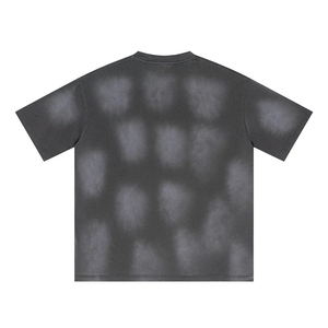 Nouvelle Arrivée Tendance : T-shirt Homme Oversize en Coton Lourd 250 g/m² Effet Délavé et Vieilli, Style Vintage Délavé à l'Acide - Product Image 4