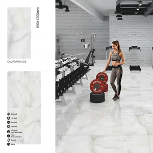 24x48 Calacata Pearl Glossy 60x120 Esmaltado Pulido 600x1200mm Porcelana 2x4 Piso Cerámica Azulejos vitrificados Uso en interiores y exteriores - Product Image 2