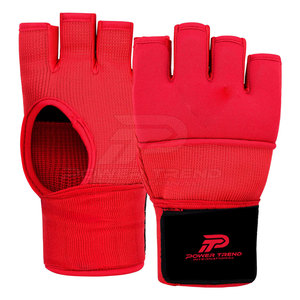 Sports Training Neoprene Gel <b>Wrap</b> Reusable Cooling <b>Heating</b> Pack Fingerless Lace-Up Closure for Boxing Kickboxing MMA Wrist Hand - Product Image 2