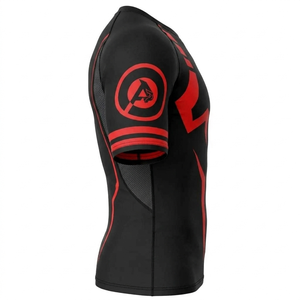 Vente en gros de maillots de bain à manches courtes pour enfants et hommes avec logo personnalisé, protection solaire UPF 50, séchage rapide, pour le surf, la course à pied, la gym, vêtements de sport - Product Image 4