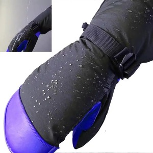 High-Durable Men's Winter Ski <b>Gloves</b> Waterproof and Windproof Durable Leather Best Quality <b>Warm</b> and Cheap - Product Image 3