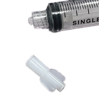 Capuchon de seringue jetable en plastique blanc 18A183 pour seringues dentaires Luer Lock, moulé par injection