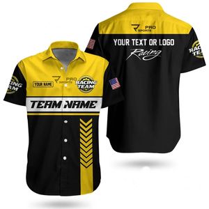 Chemises de course personnalisées, chemises d'équipe de pit stop et maillots de motocross respirants et à séchage rapide pour les équipes et les fans, automne, été, hiver - Product Image 5