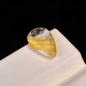 Piedras Preciosas Rutiladas Doradas Más Vendidas, Proveedor de Gemas Sueltas al por Mayor, Cabujones, Cristales, Exportación al por Mayor desde India (19x12x7 MM) - Product Image 3