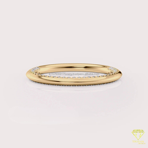 Anillo de Compromiso de Moissanita Atemporal Más Vendido para Propuesta de Matrimonio y Regalo Romántico Disponible al Mejor Precio del Mercado - Product Image 3