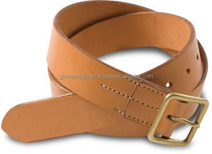 เข็มขัดหนังวัวสีน้ำตาลลำลองสำหรับผู้ชายเข็มขัดหนังแท้แบบลำลองคุณภาพสูงและอุปกรณ์เสริม - Product Image 2