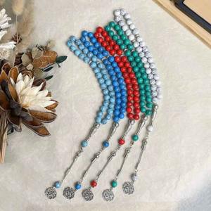 Chapelet de prière musulman Tasbih 33 perles Sibha, cadeau islamique pour le Ramadan - Product Image 4