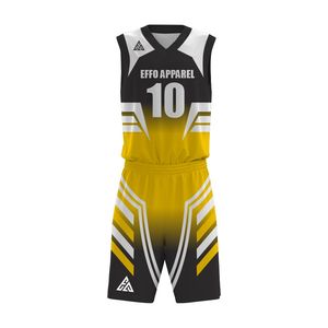 Servicios OEM, Conjuntos de Uniformes de Baloncesto Juveniles, Ropa Deportiva Transpirable a un Precio Razonable en Oferta - Product Image 6
