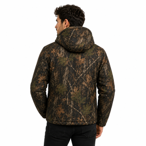 <b>Men's</b> Realtree Camouflage Hooded Puffer <b>Jacket</b> <b>Waterproof</b> Windproof Thermal Insulated Hunting Hiking Outdoor <b>Winter</b> Coat - Product Image 4
