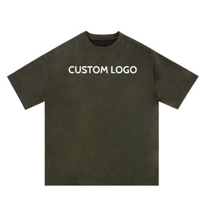 Camiseta Ligera con Lavado Ácido, Camiseta de Secado Rápido, Nueva Moda, Camiseta para Uso en Exteriores, Diseña Tu Propia Camiseta con Lavado Ácido - Product Image 5