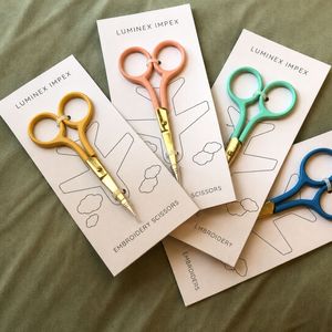 Ciseaux à broder Snipster colorés en forme de cigogne - Product Image 6