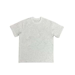 Ensemble de T-shirts décontractés en coton gris pour homme Fantasy Wear, manches courtes, col rond, tricot uni, écologique, style urbain, pour l'été - Product Image 2
