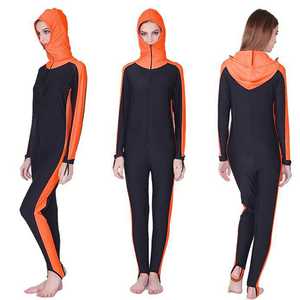Traje de Neopreno Unisex para Niños, Manga Corta, Cuello Alto, Bloques de Color, Traje de Baño para Actividades Acuáticas de Verano - Product Image 5
