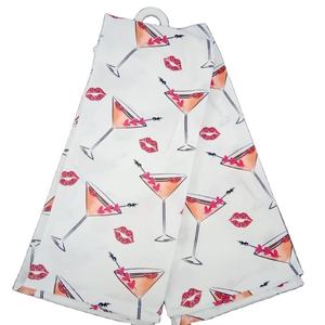 ผ้าเช็ดจานผ้าฝ้ายดีไซน์พิมพ์ลายน้ำหนักเบาสำหรับทำความสะอาดจานผ้าฝ้ายส่งออกในอินเดีย - Product Image 1