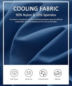 <b>Men's</b> Sports <b>Shorts</b> Quick Dry <b>Lightweight</b> Breathable <b>Shorts</b> for Running Training Gym and Outdoor Activities - Product Image 4