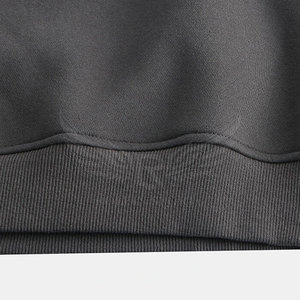 Wholesale Custom Logo Printed <b>Men</b> Sweatshirts Cotton Blended Loose Crew Neck Oversize <b>Pullover</b> - Product Image 5