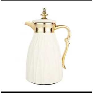 Polished Stainless Steel Kettle with Short Spout Wooden Handle Wooden <b>Lid</b> Knob Modern Rustic Handcrafted Durable Contemporary - Product Image 5