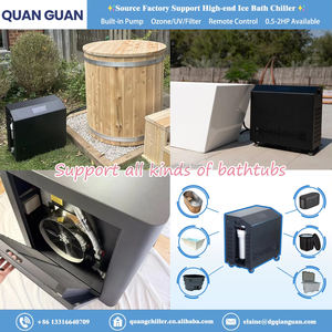 야외 사용을위한 고급 와이파이 APP 제어 아이스 목욕 냉각기 건강 및 웰빙 물 냉각기 - Product Image 3