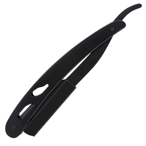 Rasoir professionnel à lame droite en acier inoxydable, rasoir manuel à lame unique pour salon de coiffure, design pliable, rasoir pour hommes - Product Image 5