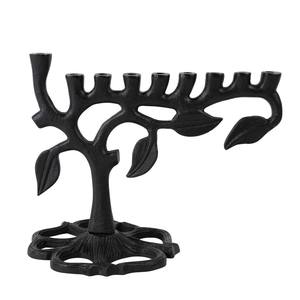 Candelabro de Metal Negro de Nueve Ramas, Portavelas con Forma de Árbol, Decorativo para Mesa, Festividades, Hogar, Sala de Estar - Product Image 6