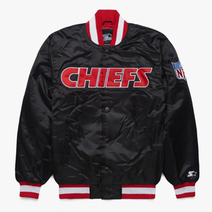 เสื้อแจ็คเก็ตวาร์ซิตี้ผ้าแคนวาสสำหรับผู้ชาย แขนเสื้อตัดต่อสีตัดกัน ปักลายผ้าฝ้ายแบบส่วนตัว กันน้ำ ใส่ได้สองด้าน ไซส์ XL - Product Image 1