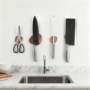 Organizador de Llaves Magnético de Madera con Diseño de Cuerda de Escalera, para Colgar en el Techo, Decoración Moderna para la Entrada del Hogar - Product Image 2