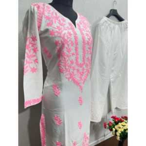 Hermoso Top Bottom Plazzo para mujer con trabajo cosido-Conjunto elegante - Product Image 2