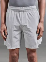 Shorts cargo pour hommes en gros, légers, en nylon extensible, tactiques, avec taille élastique et poches cargo