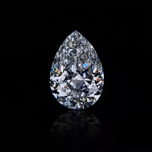 Diamante Certificado en Forma de Pera, Color F, Claridad VVS2 – Elegante Corte en Forma de Lágrima, Gema de Joyería de Lujo de Alta Claridad - Product Image 3