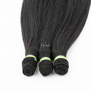 Extensions de cheveux Remy 100% naturelles de qualité supérieure, tissage indien fait main de haute qualité avec cuticules alignées, qualité supérieure - Product Image 6