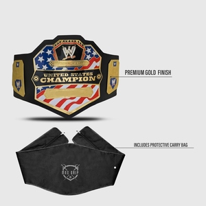 Wholesale Premium Custom Champion Belt <b>Wrestling</b> Boxing MMA Championship Title Leather Gold Metal Plates OEM Logo Manufacturer - Product Image 4
