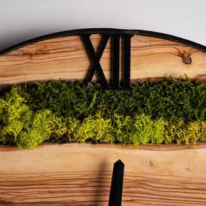 Mossline Timber <b>Clock</b> Green Rift Wall <b>Clock</b> Nature's Passage <b>Clock</b> Evergreen Flow Timepiece Moss Creek Heritage <b>Clock</b> Nature - Product Image 5