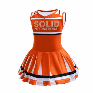 Tenue de sport Solid Trader Active Wear, matière flexible, doublure douce, ceinture confortable, kit sportif, uniforme de cheerleading - Product Image 5