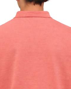 Sudadera Polo Personalizada para Hombre, Color Rosa Coral, Manga Larga, Mezcla de Algodón Suave, Estilo Casual, Cuello Clásico, Ropa de Invierno, Fabricante - Product Image 6
