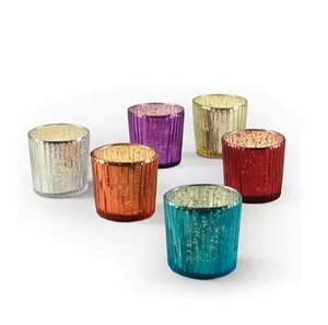 Portavelas de Vidrio de Diseño Premium, Ideal para Aromaterapia en Interiores, Decoración de Fiestas, Decoración del Hogar, Decoración de Bodas, Portavelas Aromático - Product Image 6