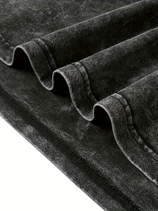 Conjunto de Camiseta y Pantalones Cortos de Verano para Hombre, Estilo Urbano Moderno, Algodón Suave, Informal, Dos Piezas, Ropa Deportiva para Gimnasio y Entrenamiento - Product Image 4