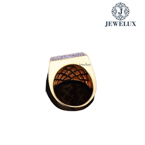 Bague unisexe plaquée or 14 carats certifiée IGI, best-seller, artisanat raffiné pour mariage, fiançailles, soirée, disponible à prix export. - Product Image 4