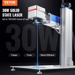 Máquina de Marcado Láser de Fibra de 30W con Área de Trabajo de 5.9\" x 5.9\", Compatible con la Máquina de Grabado Láser LightBurn - Product Image 2