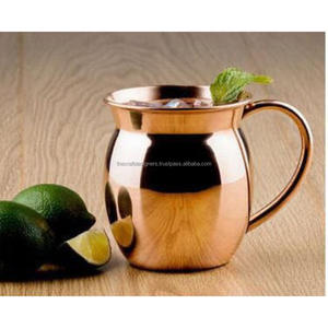 High Finished Copper <b>Mug</b> Health Beneficial Drinking Copper Moscow Mule Beer <b>Mugs</b> <b>Reusable</b> Lemonade <b>Mugs</b> at Reasonable Prices - Product Image 1